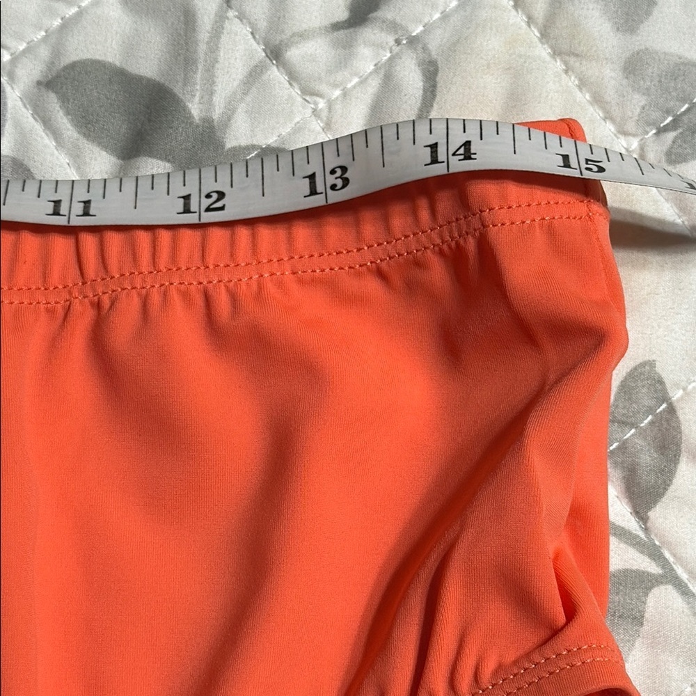 NWT Vibrant Orange women’s One Piece Swimsuit 12 - Picture 9 of 11